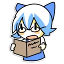 Стикер Cirno - 6