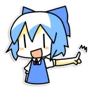 Стикер Cirno - 11