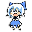 Стикер Cirno - 2