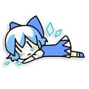 Стикер Cirno - 8