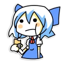 Стикер Cirno - 5