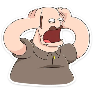 Стикер Базовый Батя :: @stickroom - 2