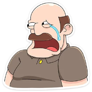 Стикер Базовый Батя :: @stickroom - 9