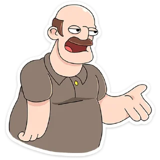 Стикер Базовый Батя :: @stickroom - 4