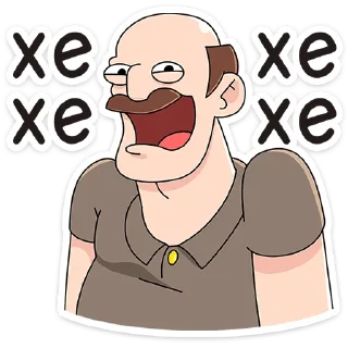 Стикер Базовый Батя :: @stickroom - 11