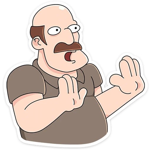 Стикер Базовый Батя от @TgSticker - 11