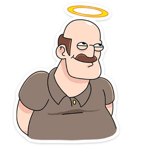 Стикер Базовый Батя от @TgSticker - 8