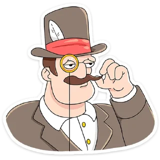 Sticker Базовый Батя Плюс @stickers_vk - 10