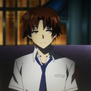 Sticker Ayanokoji @animestickerb @pinterest_to_stickerbot - 7