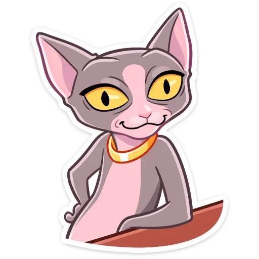 кошка мультфильм клипарт