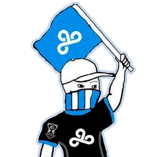 Стикер CLOUD9 - 10