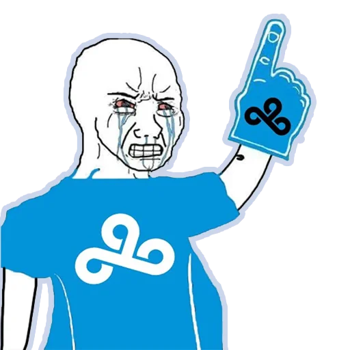 Стикер CLOUD9 - 6