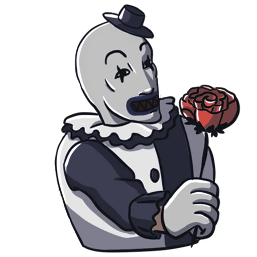 Sticker clown_art_UMO - 1