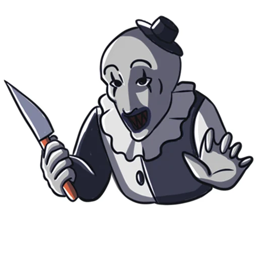 Стикер clown_art_UMO - 1