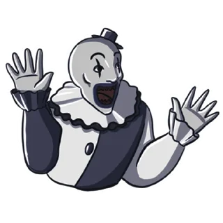Стикер Clown Art - 1