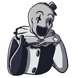 Стикер Clown Art - 10