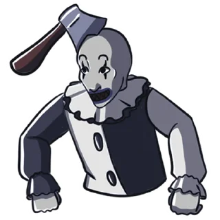 Стикер Clown Art - 9