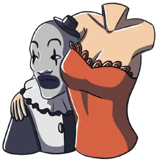 Стикер Clown Art - 2