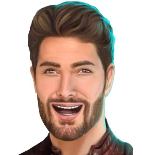 human face smile jaw