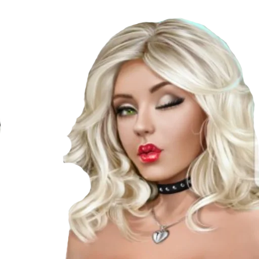 human face lipstick person