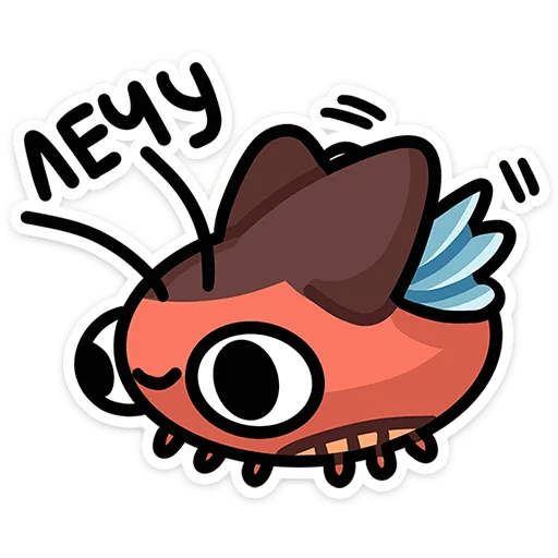Sticker cockroach_vk - 1