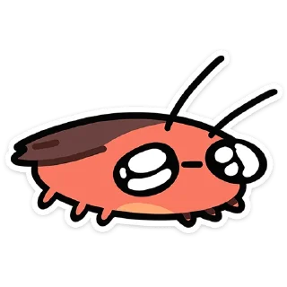 Sticker Таракан :: @stickroom - 7