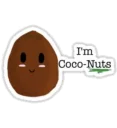 Sticker Coconuts-nuts - 6