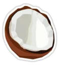 Sticker Coconuts-nuts - 2