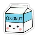 Sticker Coconuts-nuts - 8