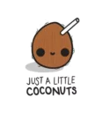 Sticker Coconuts-nuts - 3