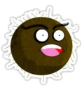 Sticker Coconuts-nuts - 11