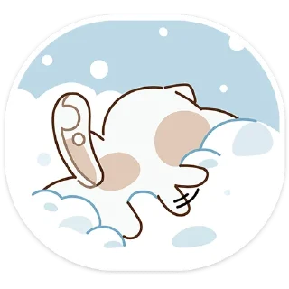 Sticker Сливкис и Кофик :: @stickroom - 9