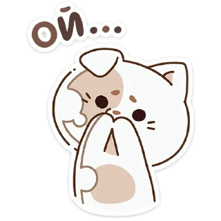 Sticker Сливкис и Кофик :: @stickroom - 5