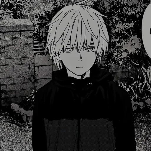 мультфильм черно-белый человеческое лицо