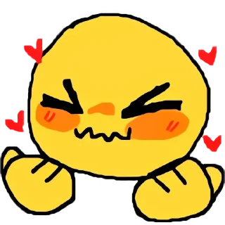 Sticker Cursed Emoji @colored_emotions - 0