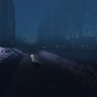 Sticker Я живу и пытаюсь улыбаться @colored_emotions - 11