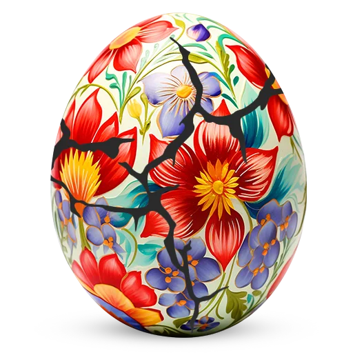 Sticker coloredeaster - 1