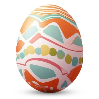 Sticker Счастливой Пасхи! @colored_emotions - 8