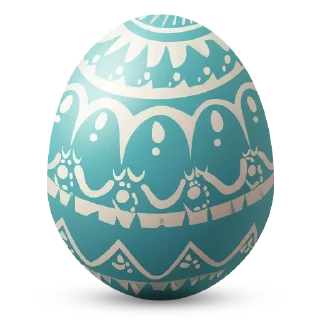 Sticker Счастливой Пасхи! @colored_emotions - 1