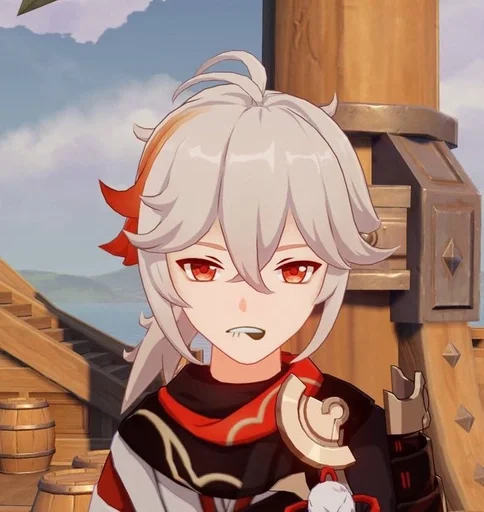 kazuha supersupersupermacy :: @fStikBot - illustration