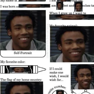 human face text screenshot