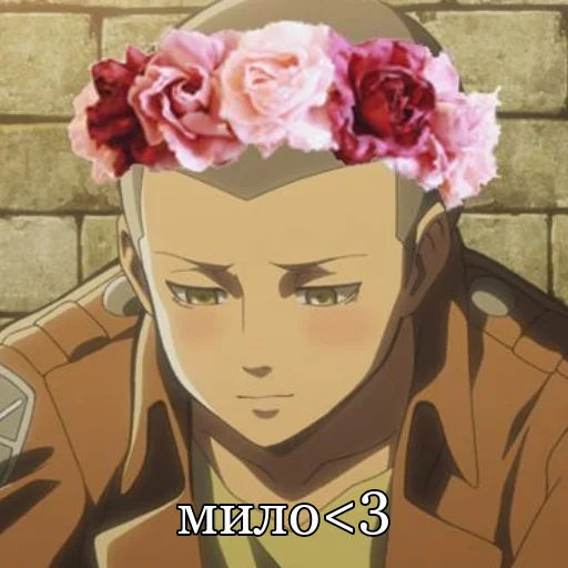 flower drawing human face