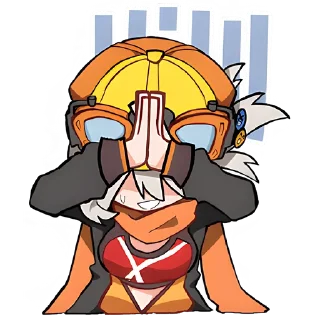 Стикер Дерзкий кун @Nyasticks - 0