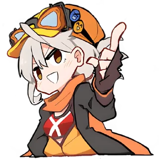 Стикер Дерзкий кун @Nyasticks - 2