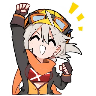 Стикер Дерзкий кун @Nyasticks - 6