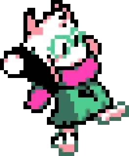 Стикер Ralsei Sprites - 8