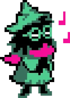 Стикер Ralsei Sprites - 2