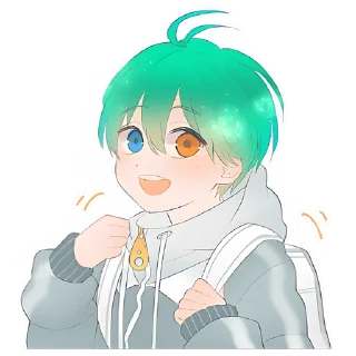 Sticker Космос-кун @nyasticks - 4