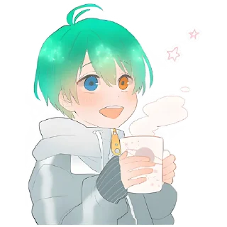 Sticker Космос-кун @nyasticks - 11