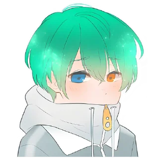 Sticker Космос-кун @nyasticks - 9